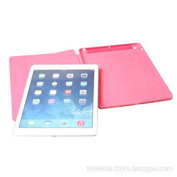 Pure color folding tablet sleeve for iPad